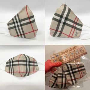 Cotton face mask, nose wire washable and beathable